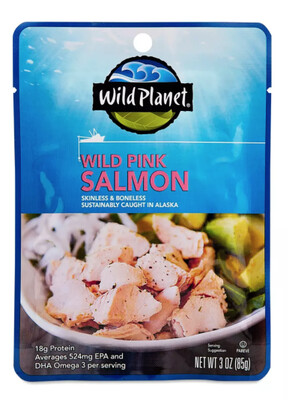 Wild Pink Salmon Packet