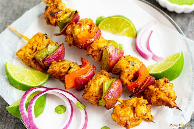 Chicken Tikka Kabab 6 peice