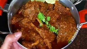 Mutton Bhuna Masala 4 peice.