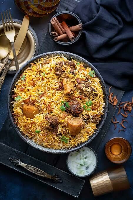 Mutton Biriyani Half