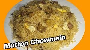 Egg Mutton Chawmine
