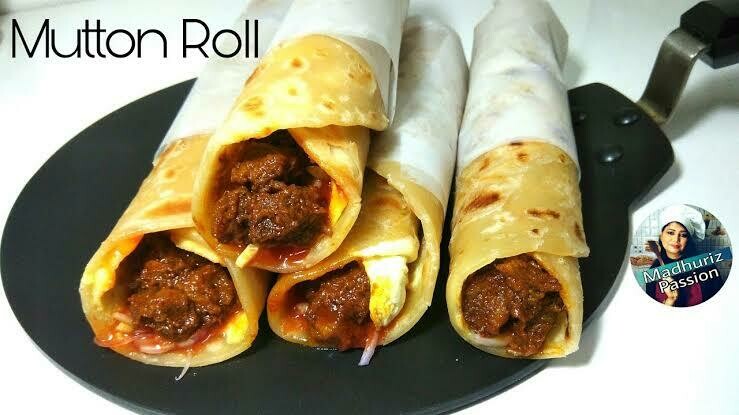 Egg Mutton Roll