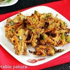 veg pakoda.
