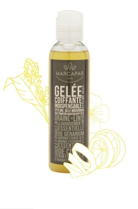 La Gelée Coiffante l’Indispensable s’appuie sur les multiples vertus de la graine de lin , gainante, hydratante et anti-radicaux libres. Elle permet de définir la boucle et de conserver sa souplesse . La Gelée Coiffante l’Indispensable s’appuie sur les multiples vertus de la graine de lin , gainante, hydratante et anti-radicaux libres. Elle permet de définir la boucle et de conserver sa souplesse .