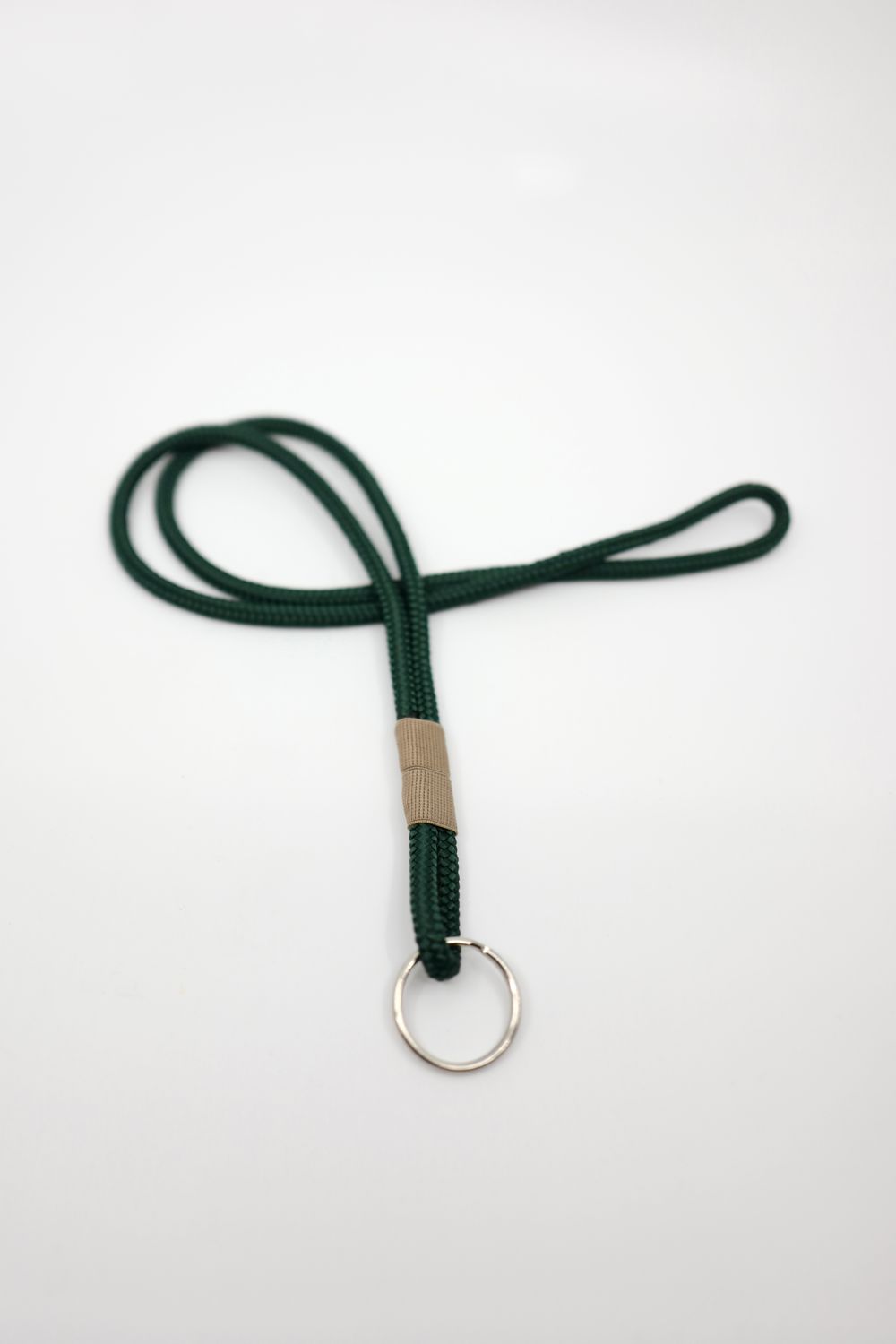 Schlüsselanhänger lang dunkelgrün