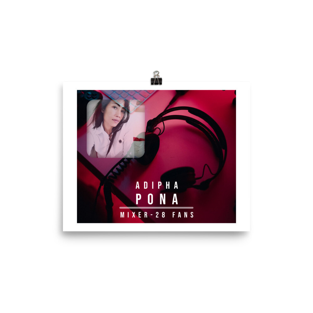 Photo paper poster Photo paper poster