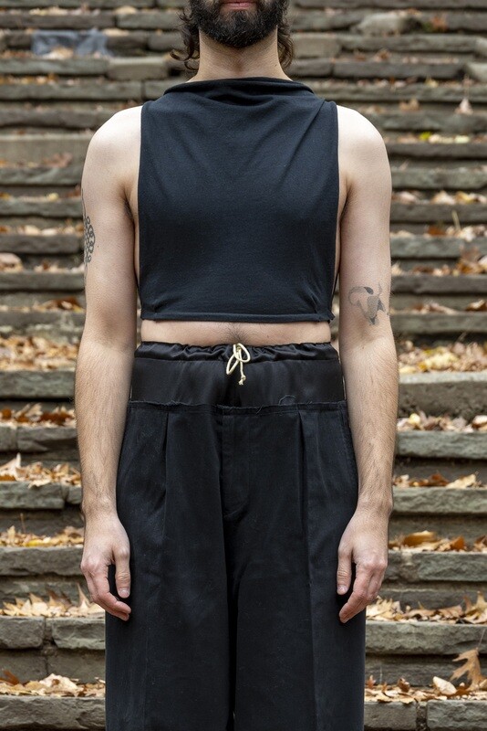x-ray tee, black