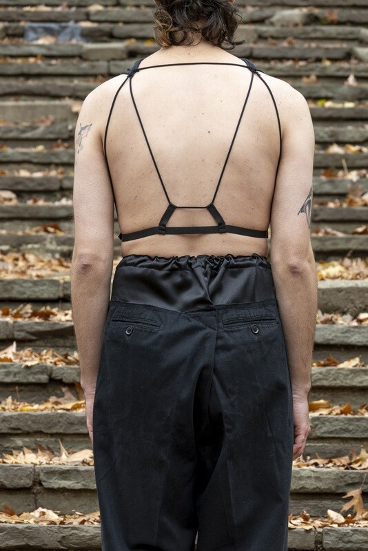 x-ray tee, black