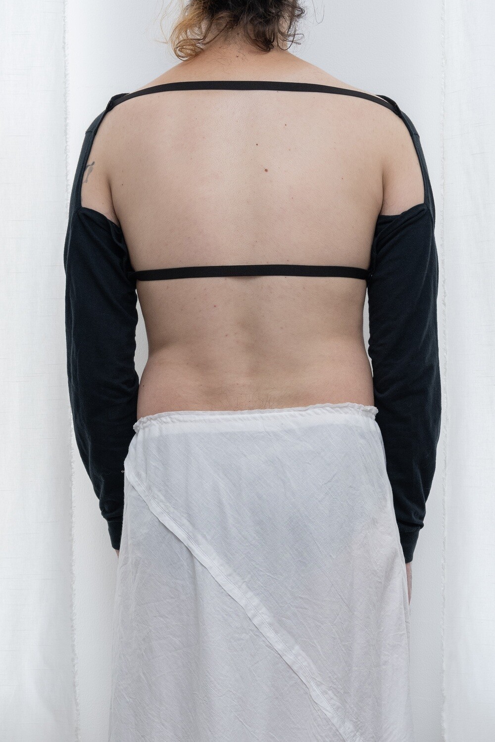 bolero tee, black