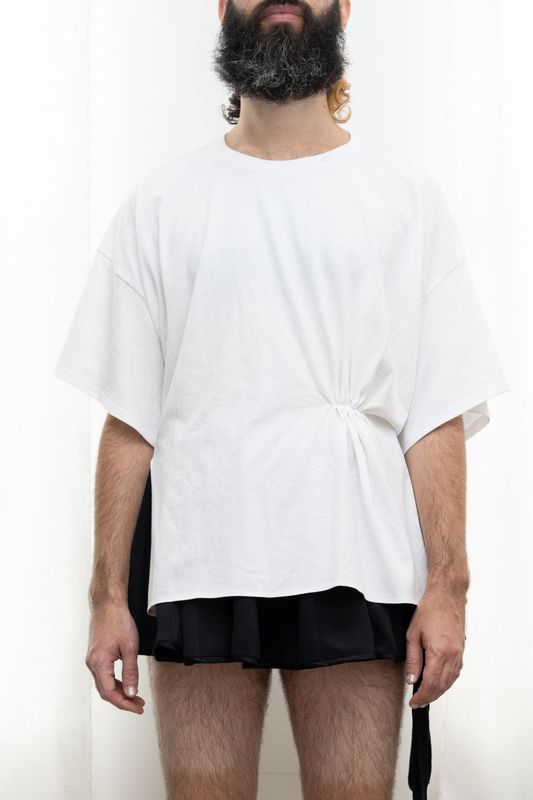 window tee, white