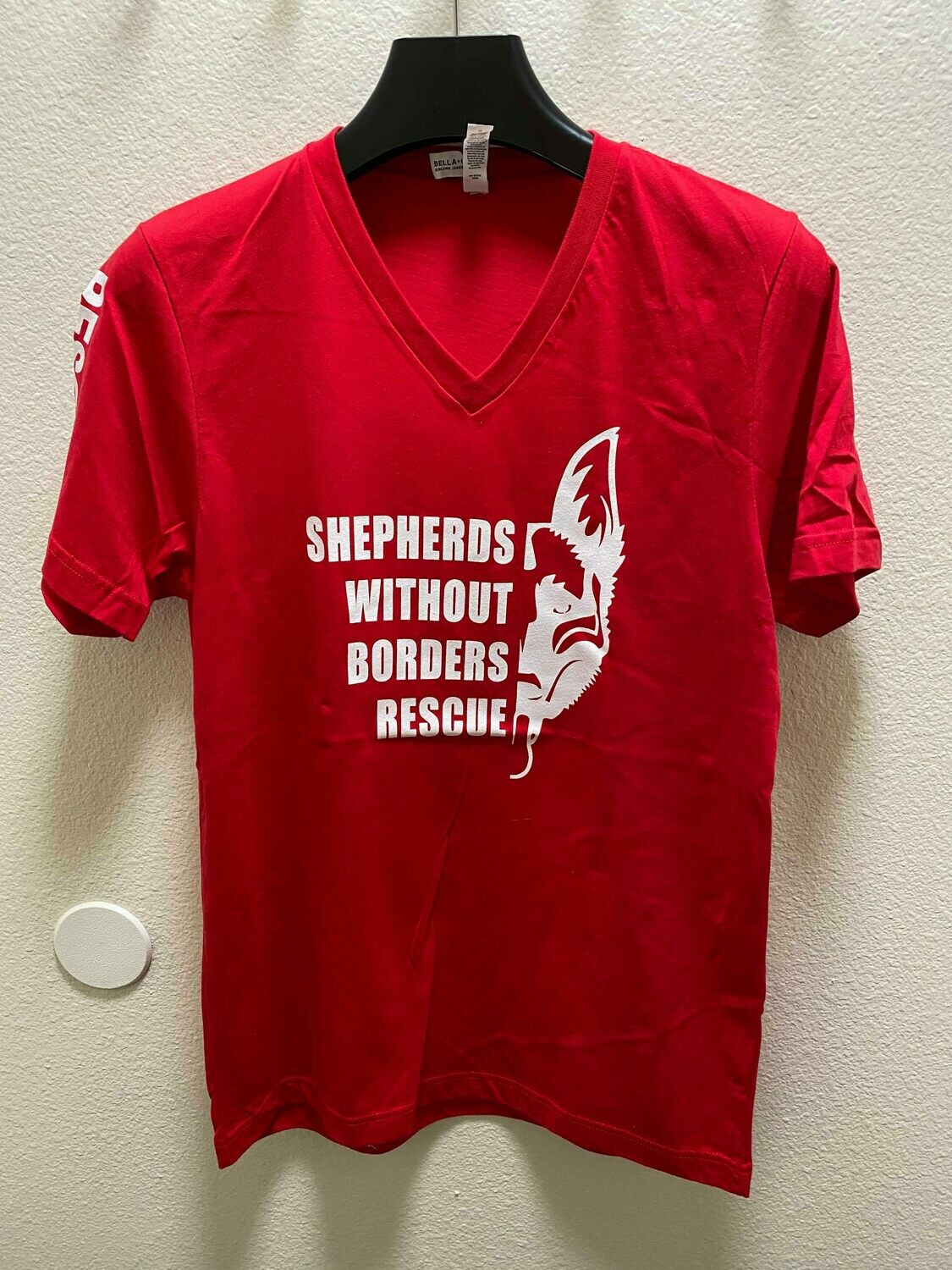 SWB Volunteer V-Neck Shirt - (RED)