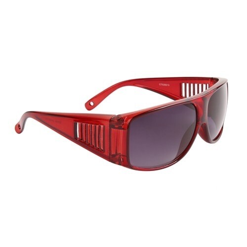 Red Over The Glasses Sunglasses Unisex