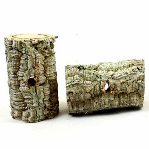 Korkaststück 10 cm gebohrt