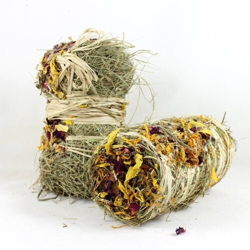Blütenmix-Heuballen