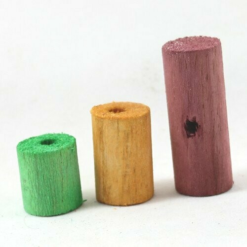 Balsa rund bunt
