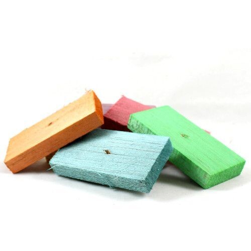 Balsaholzquader 10 x 5 x 1,5 cm bunt