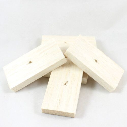 Balsaholzquader 10 x 5 x 1,5 cm natur