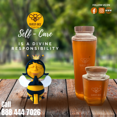 QUEEN BEE - Pure Honey From Coorg 300g