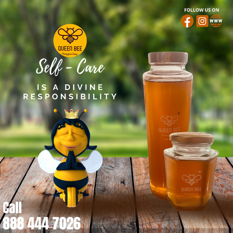 QUEEN BEE - Pure Honey From Coorg 300g