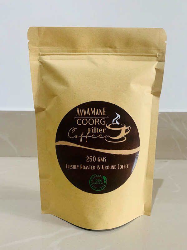 Avvamane Coorg filter Coffee Powder 80-20 250gms 