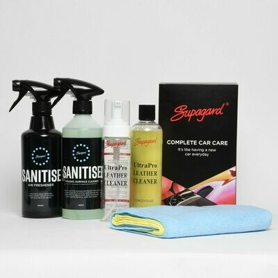 Leather Clean and Sanitise Kit
