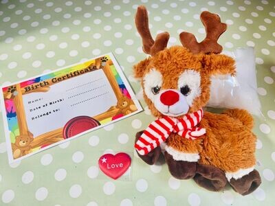 8in Stuff Your Own Christmas Reindeer Kit