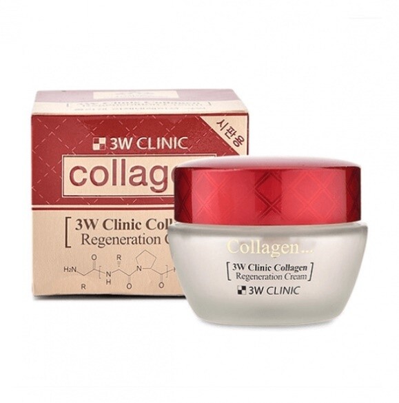 Крем для лица  Collagen Regeneration Cream 60 мл 3W CLINIC