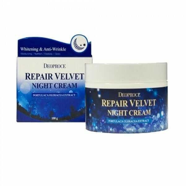 Крем для лица ночной восстанавливающий Moisture Repair Velvet Night Cream Deoproce
