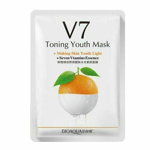 Витаминная маска V7 с экстрактом апельсина