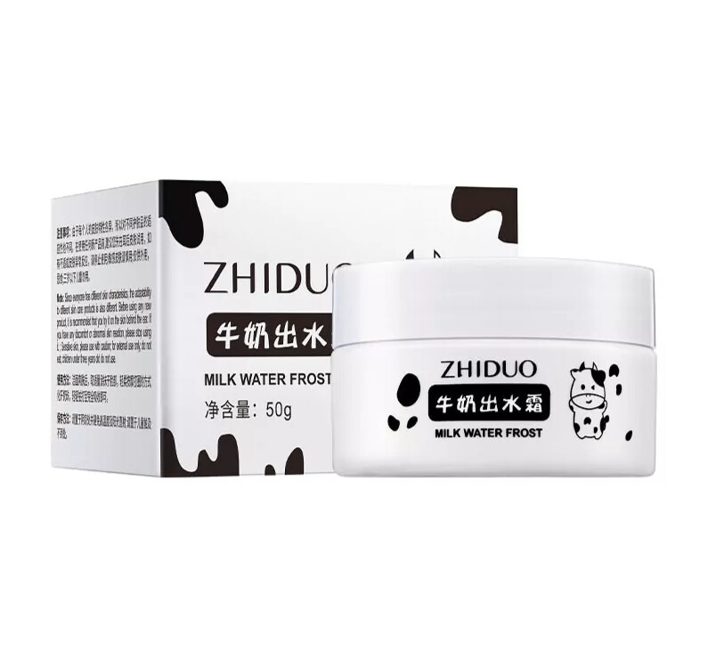 Молочный увлажняющий крем для лица Zhiduo 50г.
