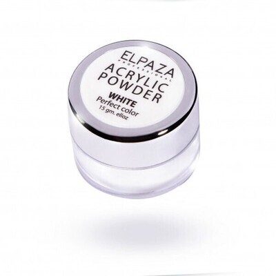 Elpaza acryl powder white 15г