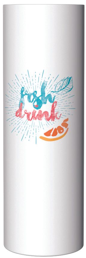 Tubo Long Drink personnalisé - Impression Quadrichromie 7cm