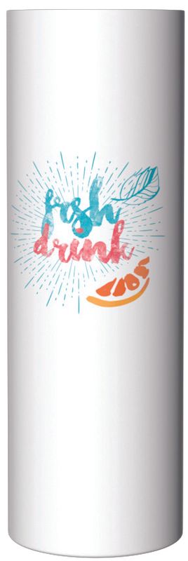 Tubo Long Drink personnalisé - Impression Quadrichromie 7cm