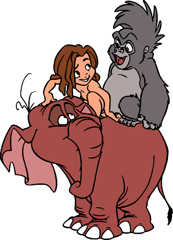 Panneaux décorations anniversaire Tarzan