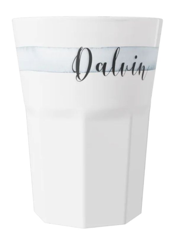 Verre réutilisable blanc modele mojito