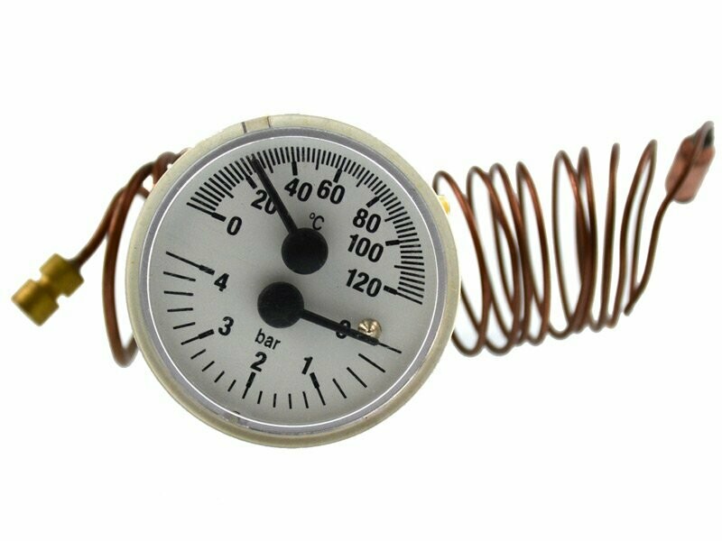 Vaillant 101270 Termomanometro 0-120°C per  VMW