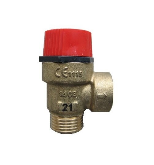 Baxi Valvola Sicurezza 1/2" Maschio 5628980