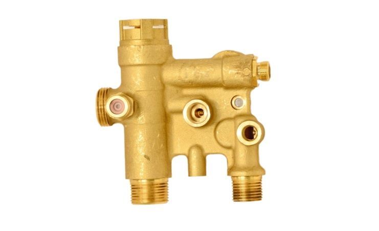 Baxi Gruppo Valvola Tre Vie Deviatrice Caldaia Duo-Tec, Luna Blue 711605800