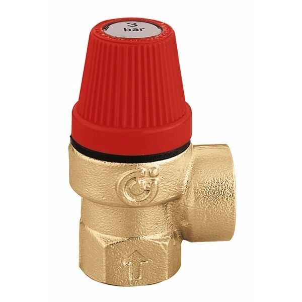 Baxi Valvola Sicurezza 3 Bar Femmina-Femmine 1/2" 5608451