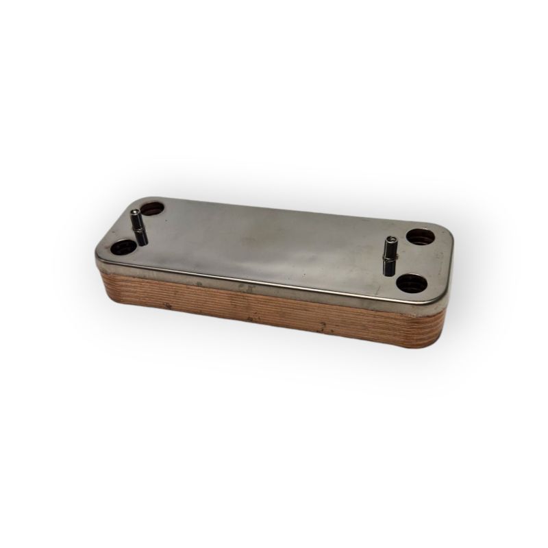 Baxi Scambiatore Sanitario 12 Piastre 7222414 ex 5686670 CB16-12H YYY009951044 Interasse 156,5 mm.