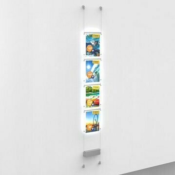 Fly Shine Light Set 4x Din A4