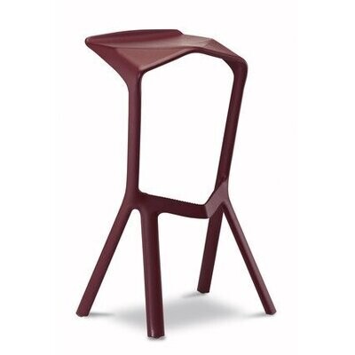 Miura Designerstuhl weinrot