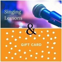 Singing Lessons and Gift Cards