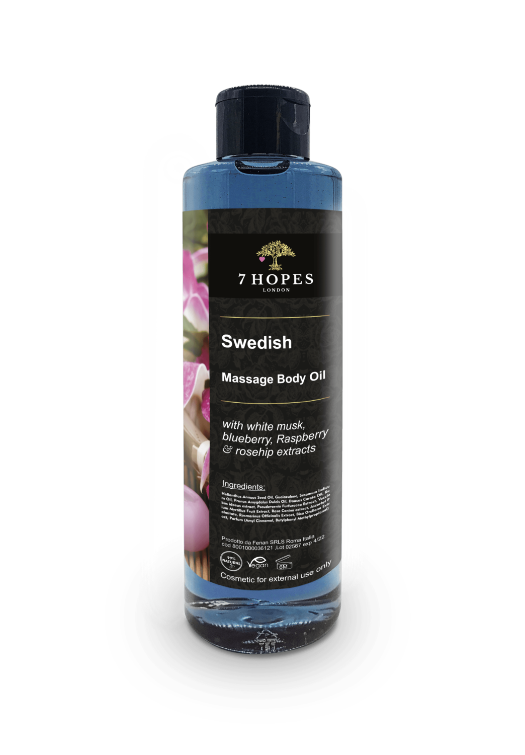 Swedish massage oil 200 ml