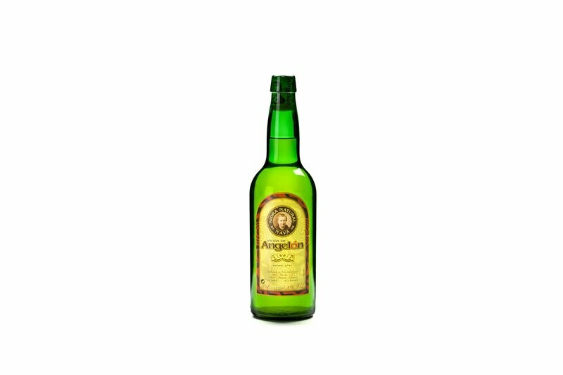 Sidra Natural Vda. Angelón Caja de 6 botellas.