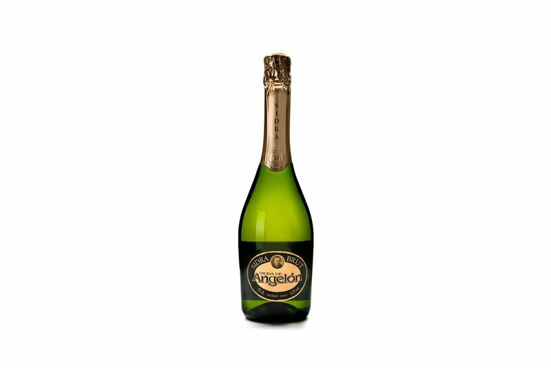Sidra Brut Vda. Angelón 75 cl. Caja de 6 botellas de 75 cl.