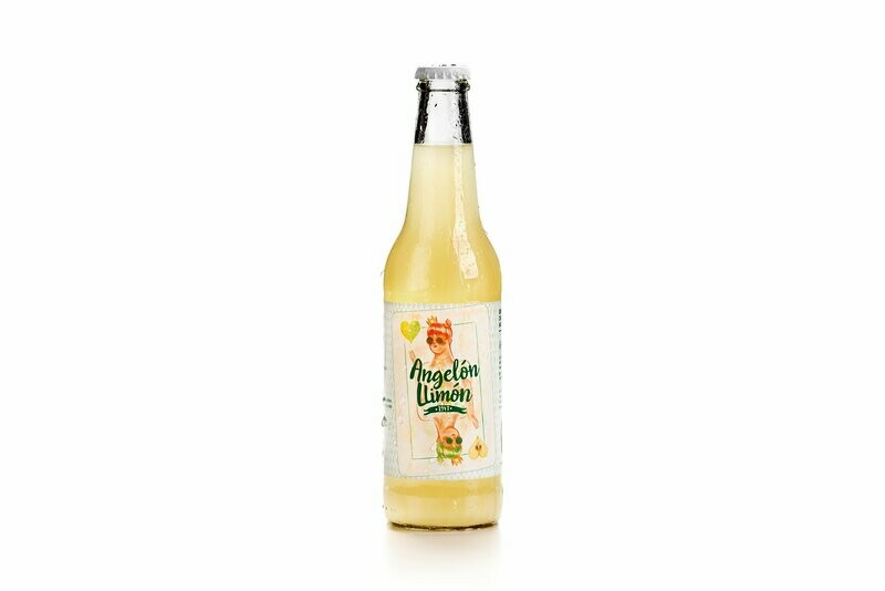 Sidra Angelón Llimón. Caja de 12 botellas de 33 cl.