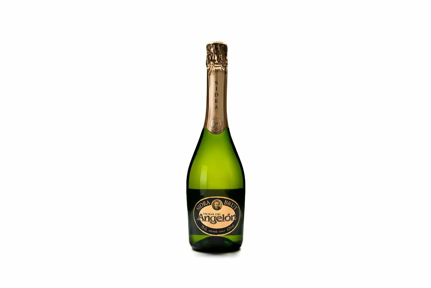 Sidra Brut Vda. Angelón 75 cl. Caja de 6 botellas de 75 cl.