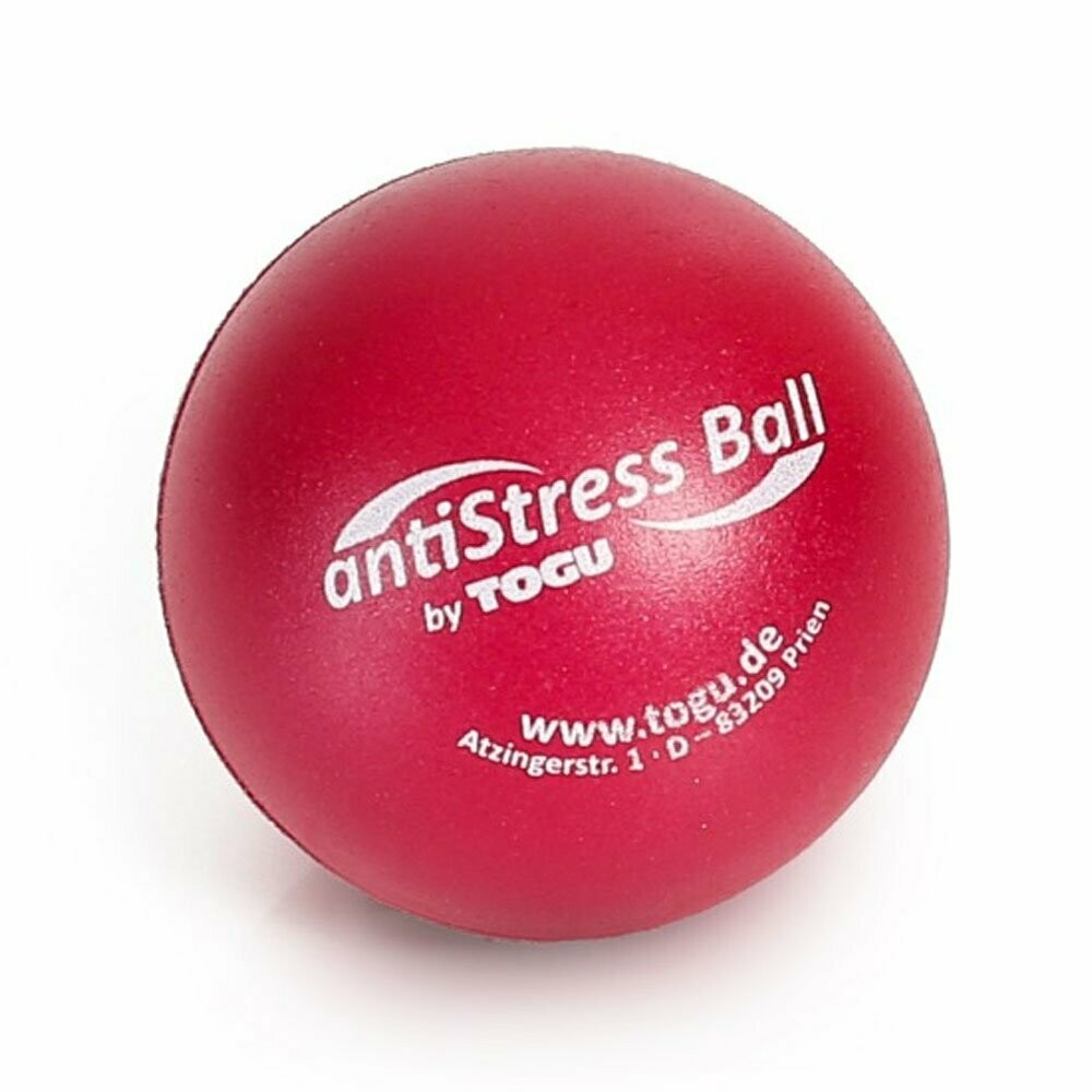 red stress ball