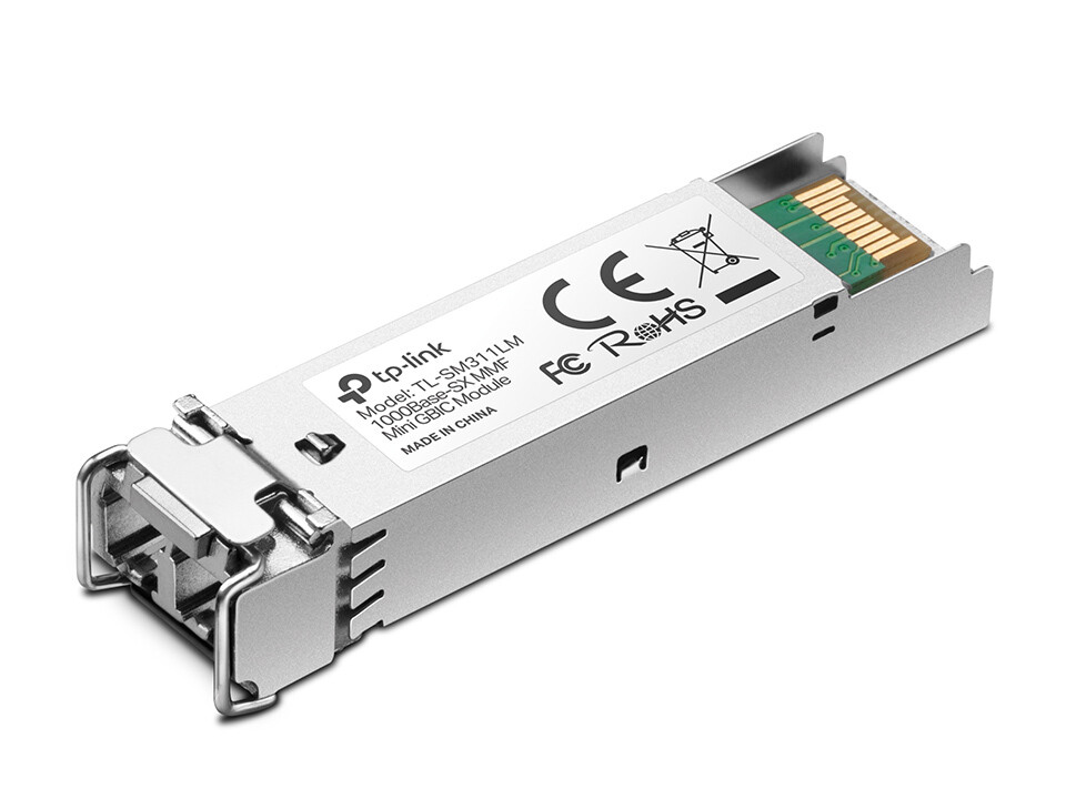 Módulo Mini-GBIC SFP Fibra Multimodo LC TL-SM311LM TP-Link Módulo Mini-GBIC SFP Fibra Multimodo LC TL-SM311LM TP-Link